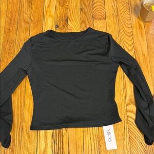 REVOLVE Black Long Sleeve Blouse